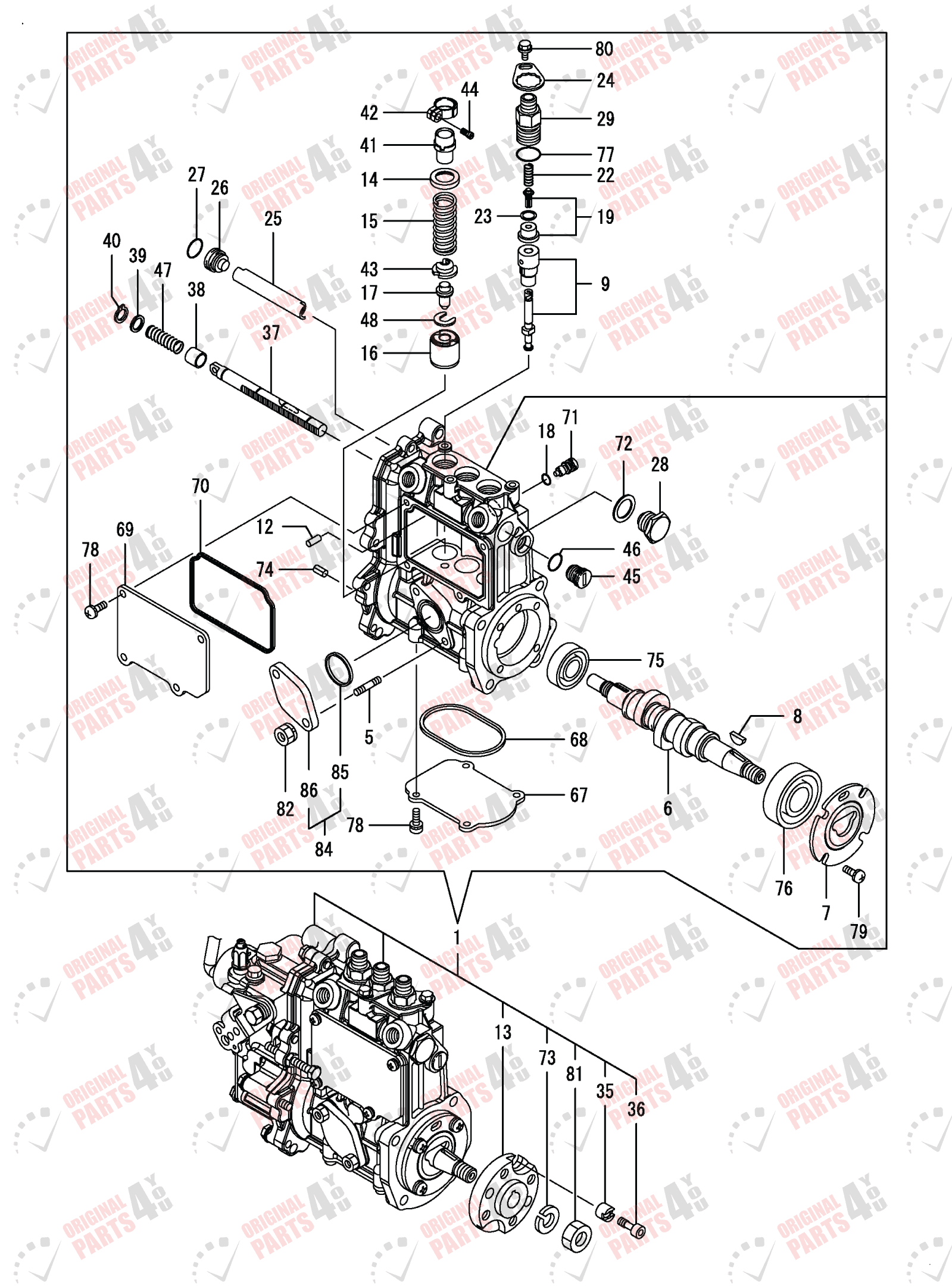 3tnm72 Apl Yanmar Engine Parts 3 Cylinder Engine Catalog