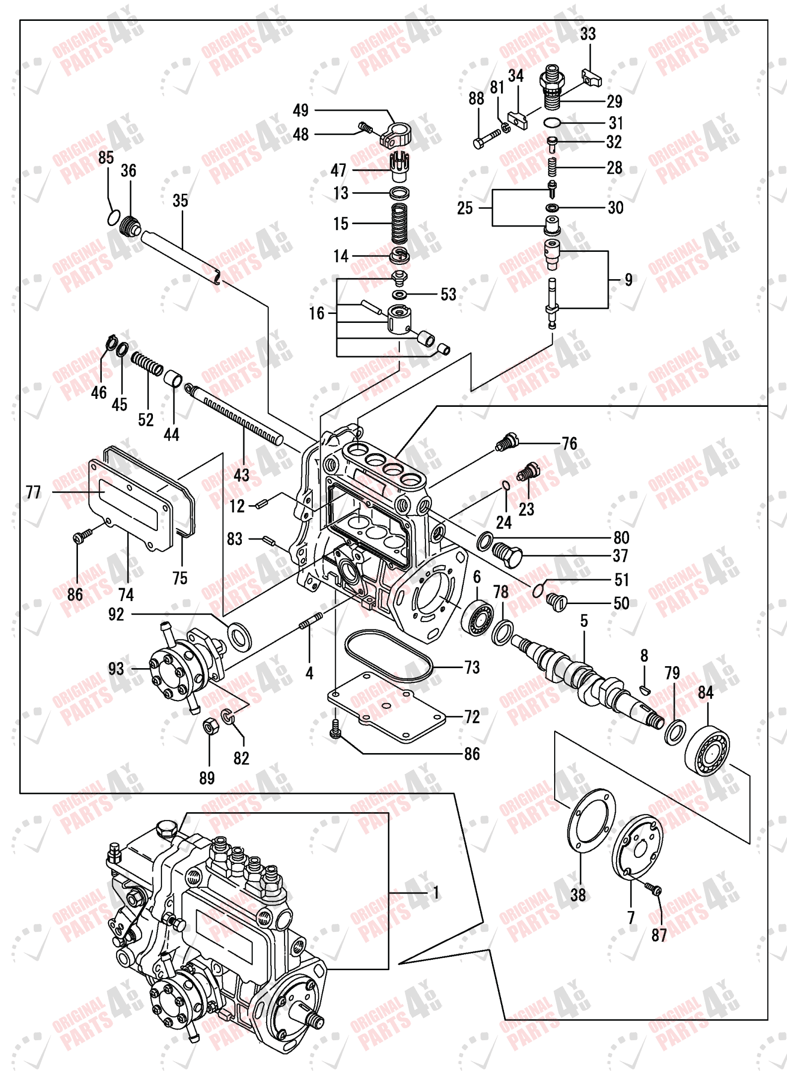 Original Spare Parts Service Originalparts4you