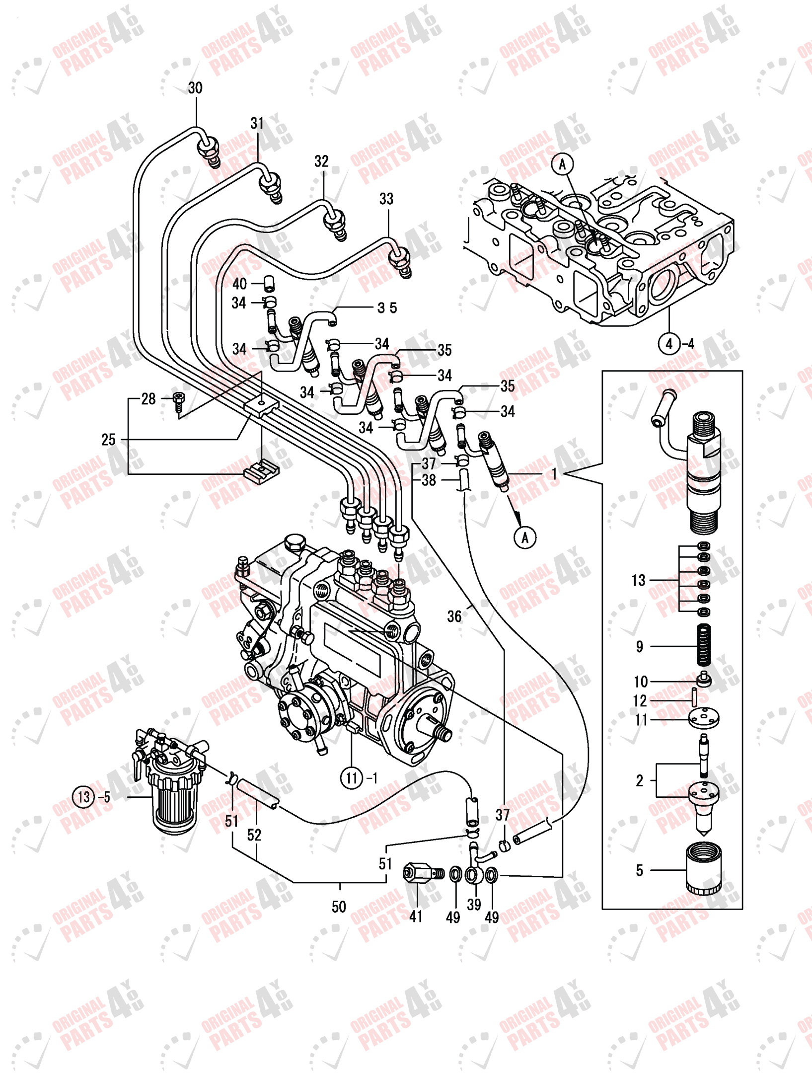 Original Spare Parts Service Originalparts4you