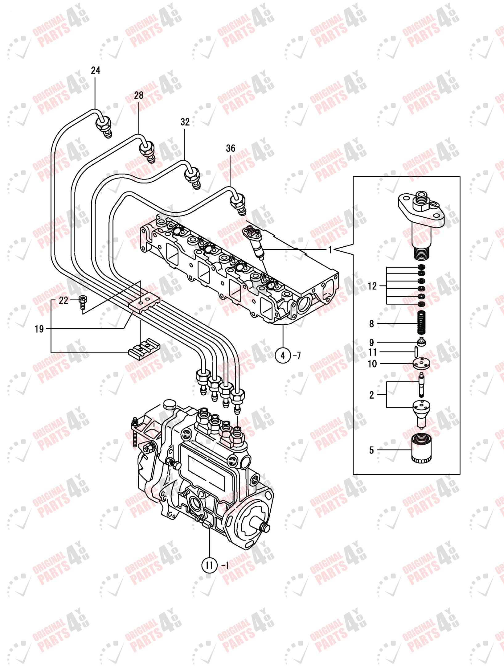 Original Spare Parts Service Originalparts4you