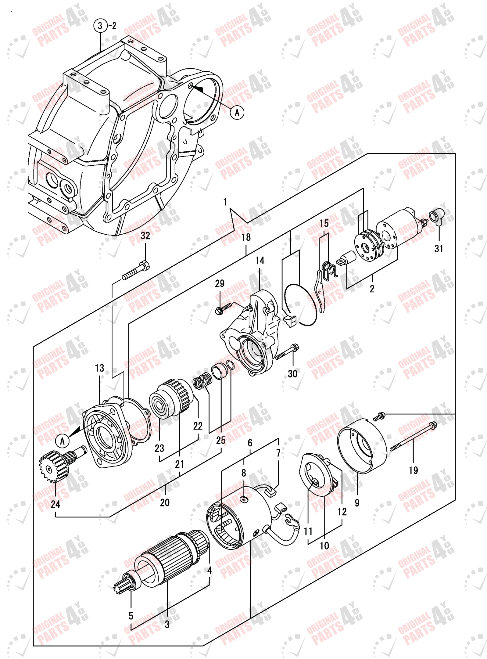 4TNV84T-ZDSAD Yanmar Engine Parts | 4 Cylinder Engine Catalog